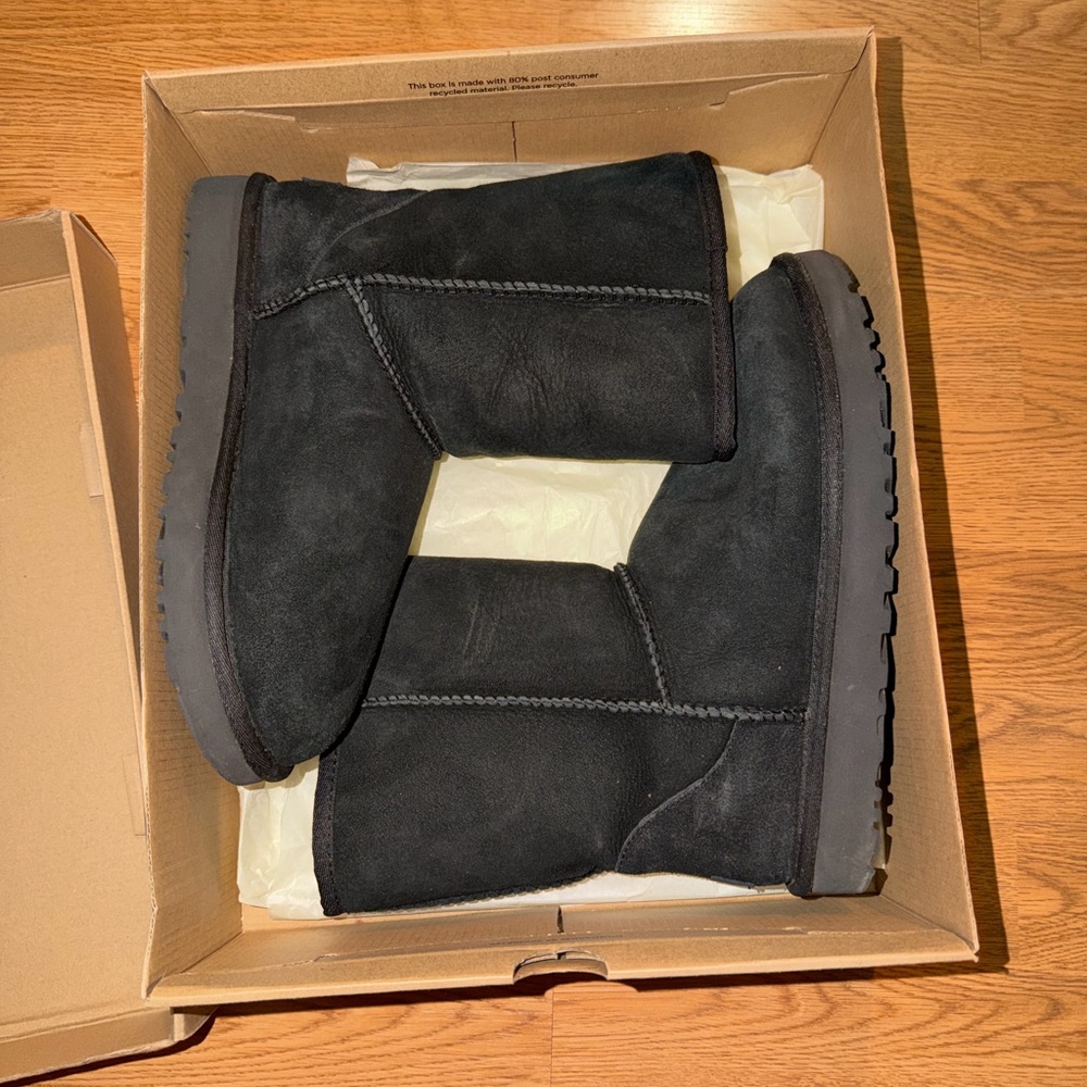 UGG Classic Shorts Black Boots